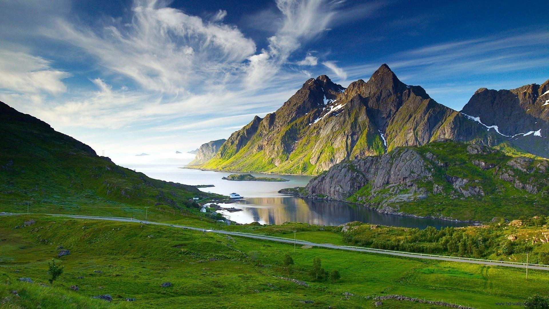 Norwegen, Landschaft, Natur, Reisen, 4K, 1920x1080 Full HD Desktop