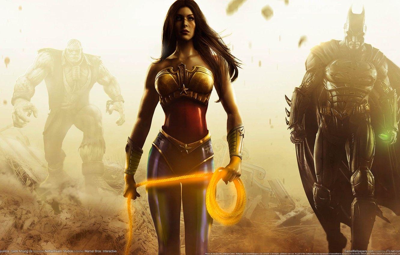 Mädchen, Spiel, Batman, Helden, Hintergrund, 1340x850 HD Desktop