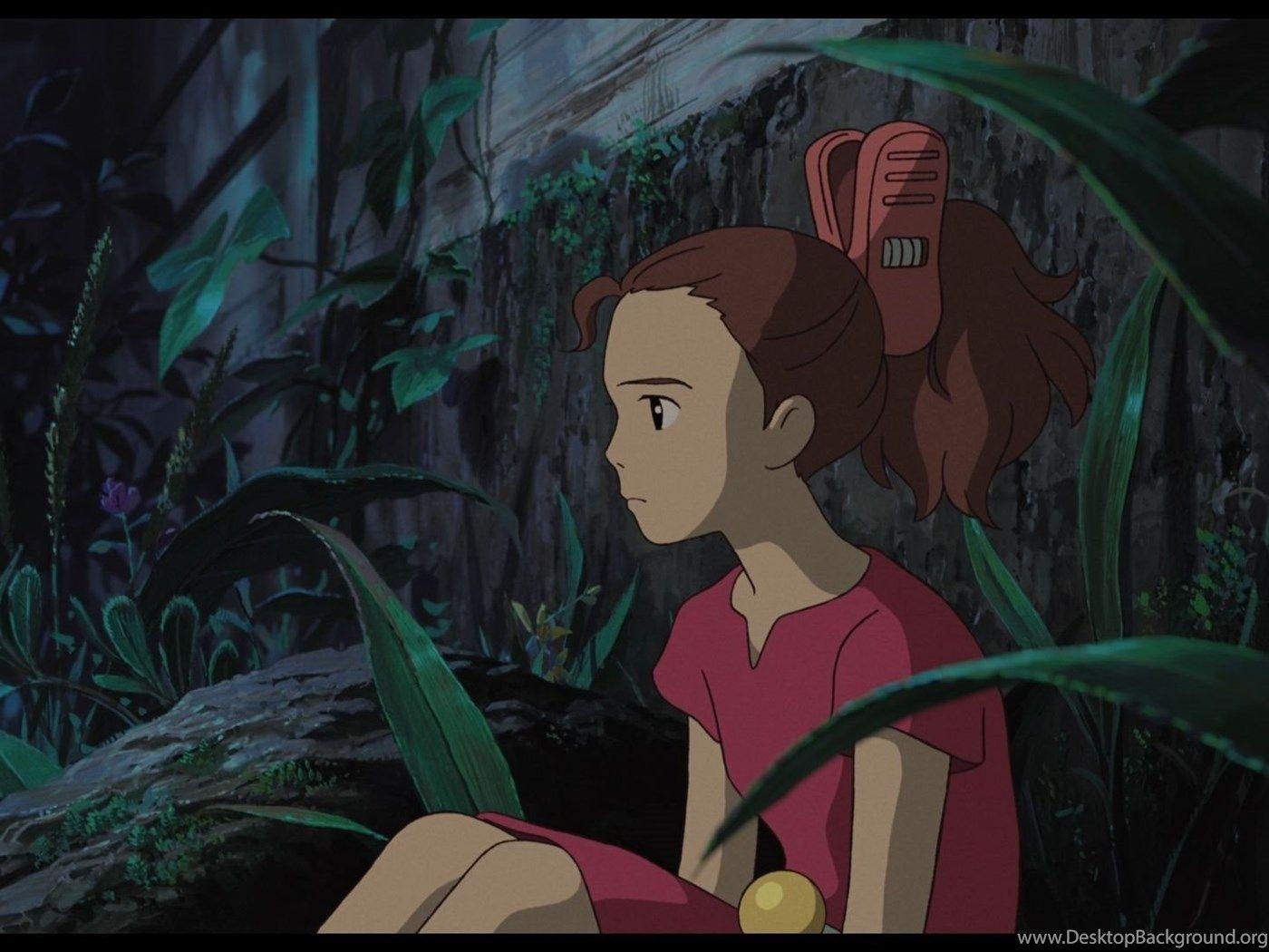 Arrietty, Anime, Ghibli, schön, Hintergrund, 1400x1050 HD Desktop