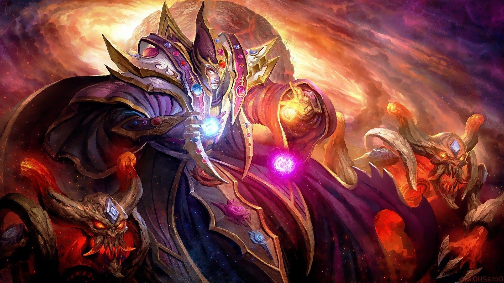 Invoker, Dota, Desktop, Mobile, Bild, 1920x1080 Full HD Desktop