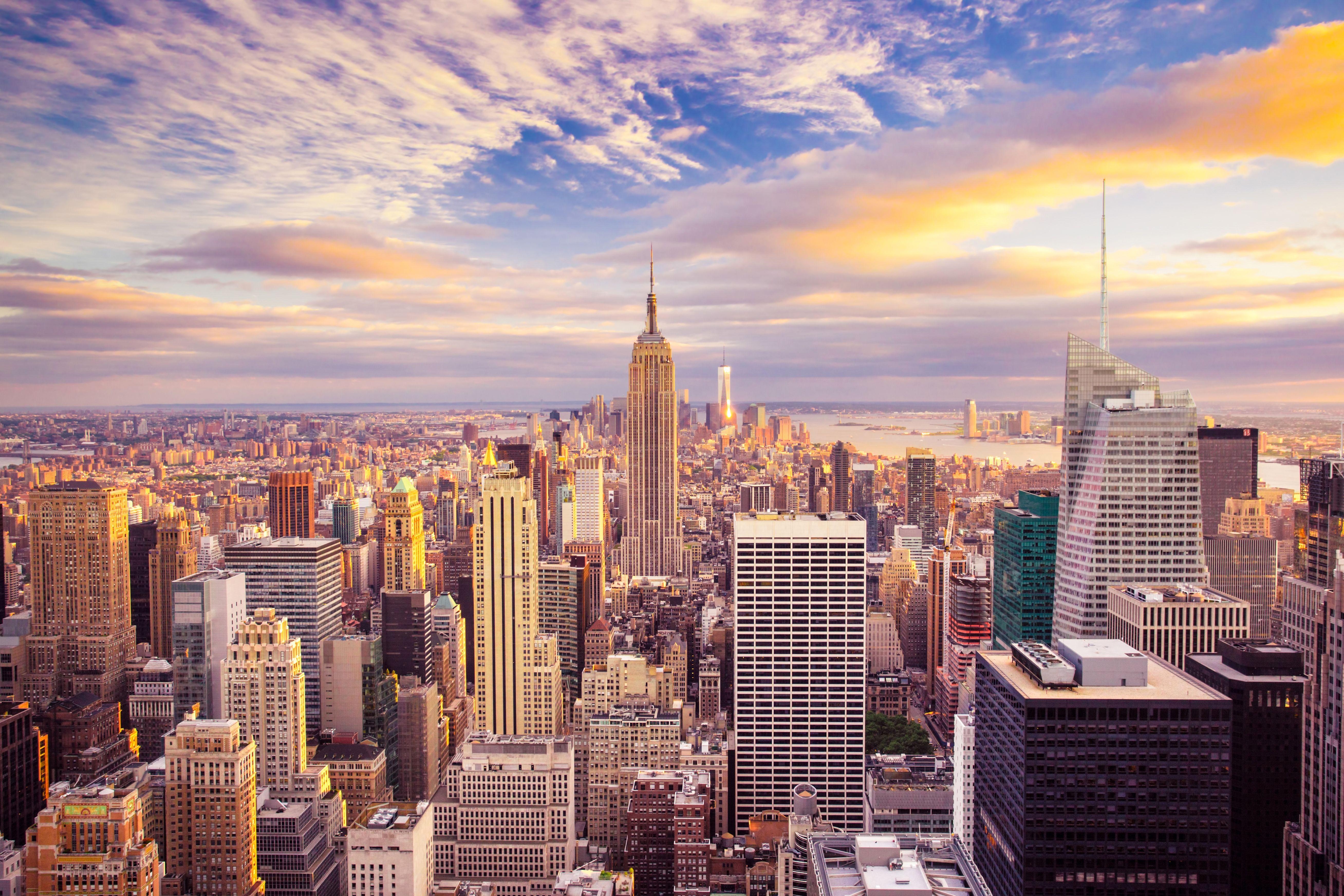 Empire State Building, HD, Hintergrund, New York, 5240x3490 4K Desktop