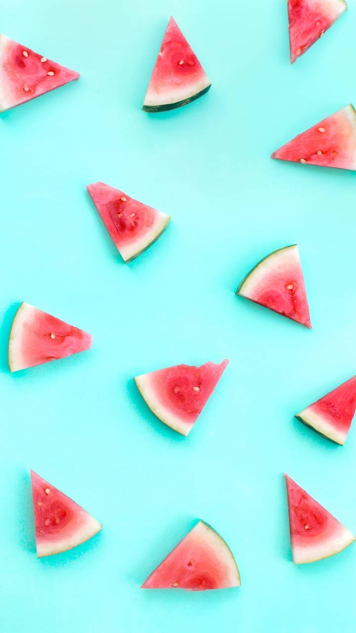 Entdeckte Wassermelone, Sommer, Frucht, Hintergrund, Farbe, 720x1280 HD Handy