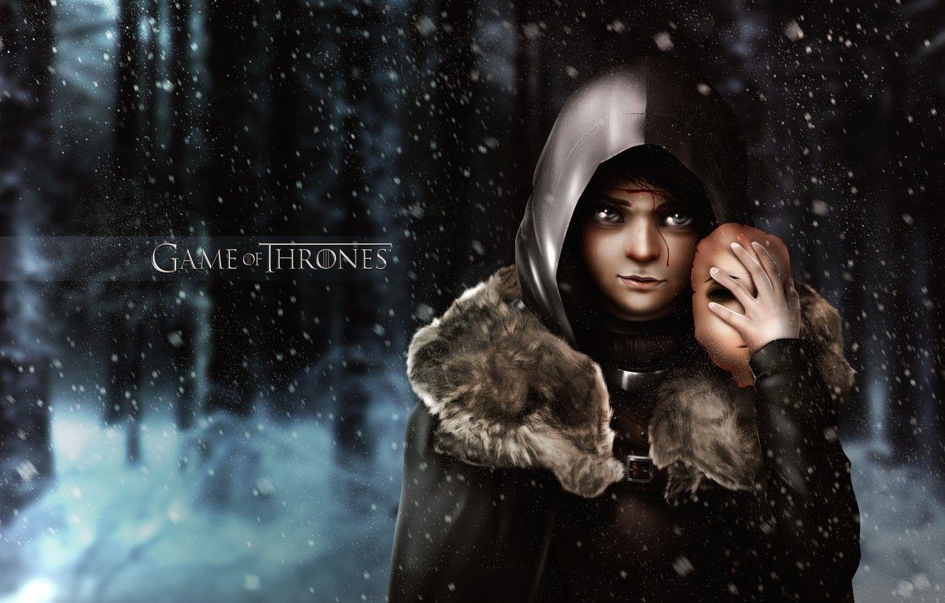 Arya Stark, Game of Thrones, Bild, Serie, Stark, 1340x850 HD Desktop