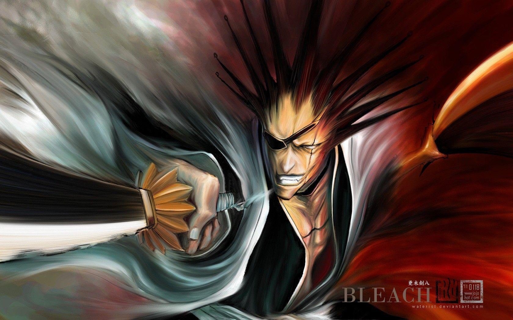 Kenpachi, Wallpaper, Zaraki, Bleach, Anime, 1680x1050 HD Desktop