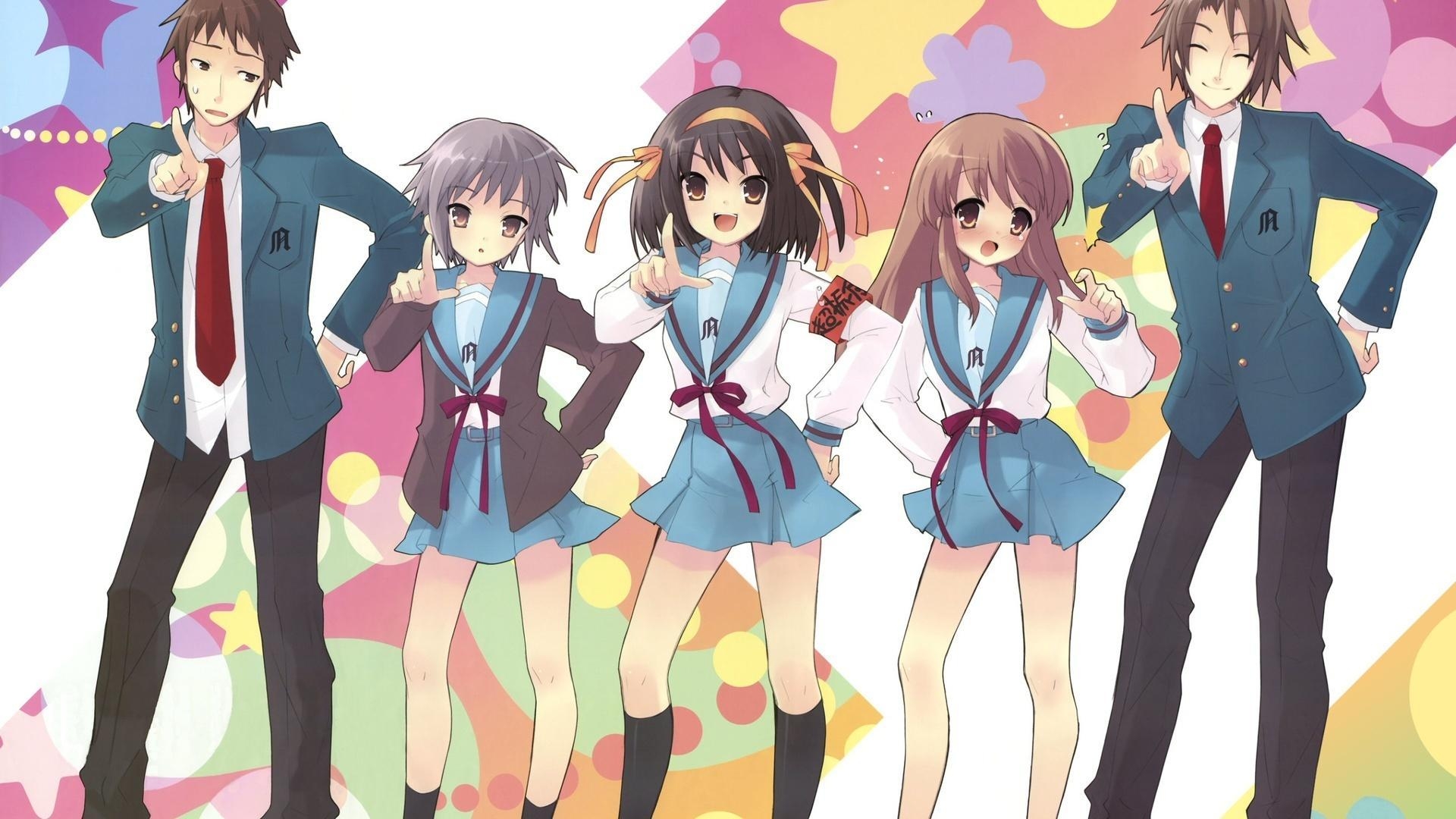 Haruhi Suzumiya, Anime, HD, Kostenlos, Melancholie, 1920x1080 Full HD Desktop