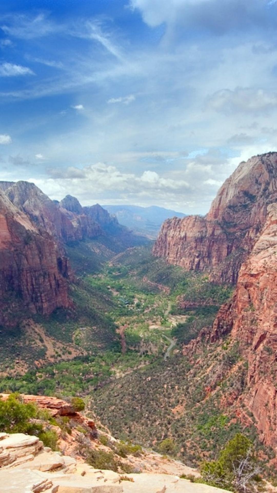 Zion Nationalpark, Natur, USA, Reisen, Landschaft, 1080x1920 Full HD Handy