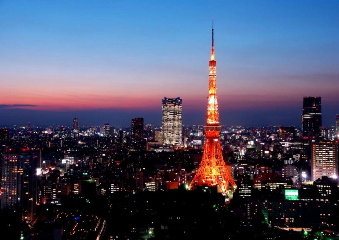 Japan, Tokyo Tower, HDD, Hintergrund, Reisen, 1160x820 HD Desktop