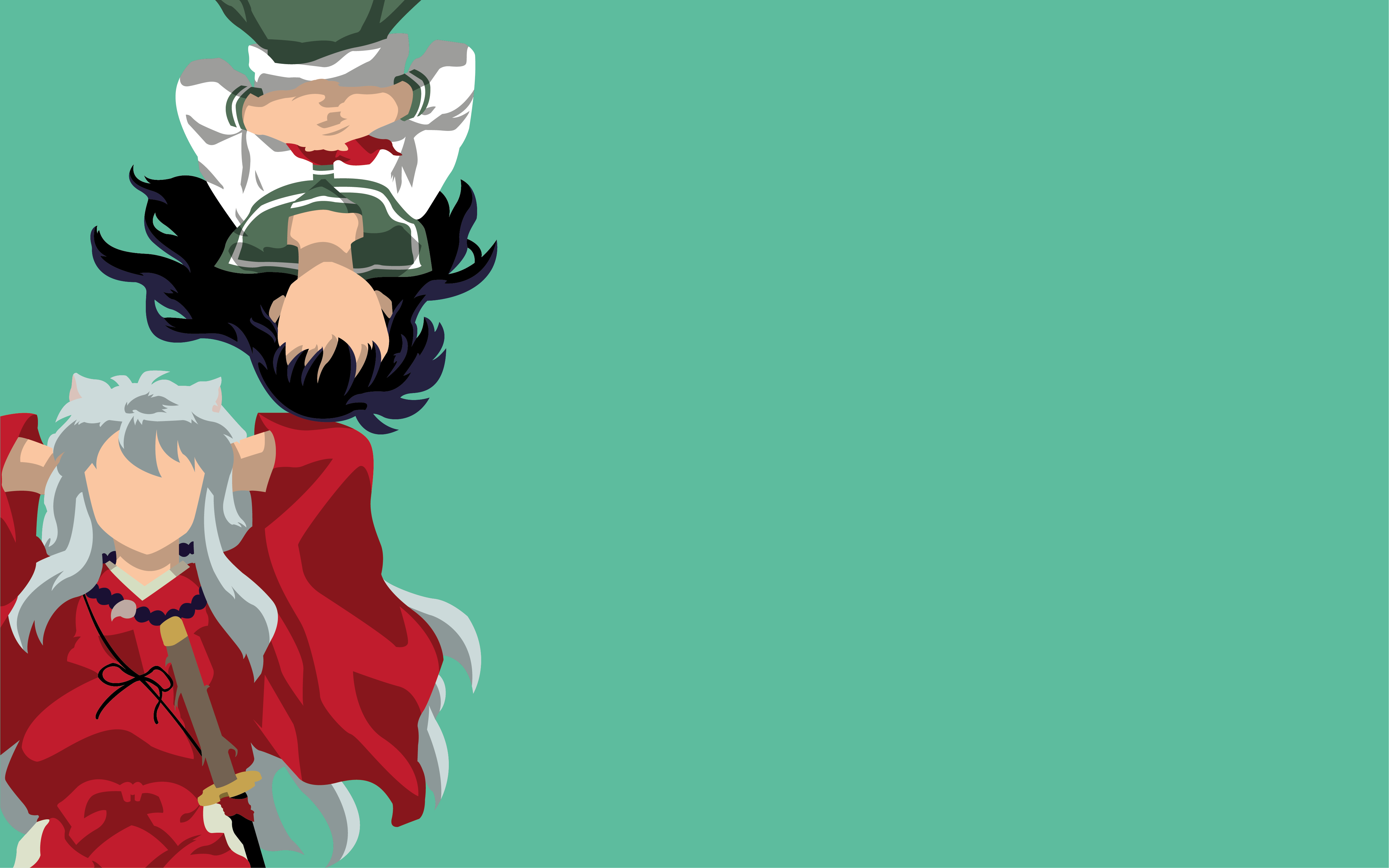 Kagome Higurashi, Inuyasha, Charakter, Anime, Kunst, 4770x2980 4K Desktop