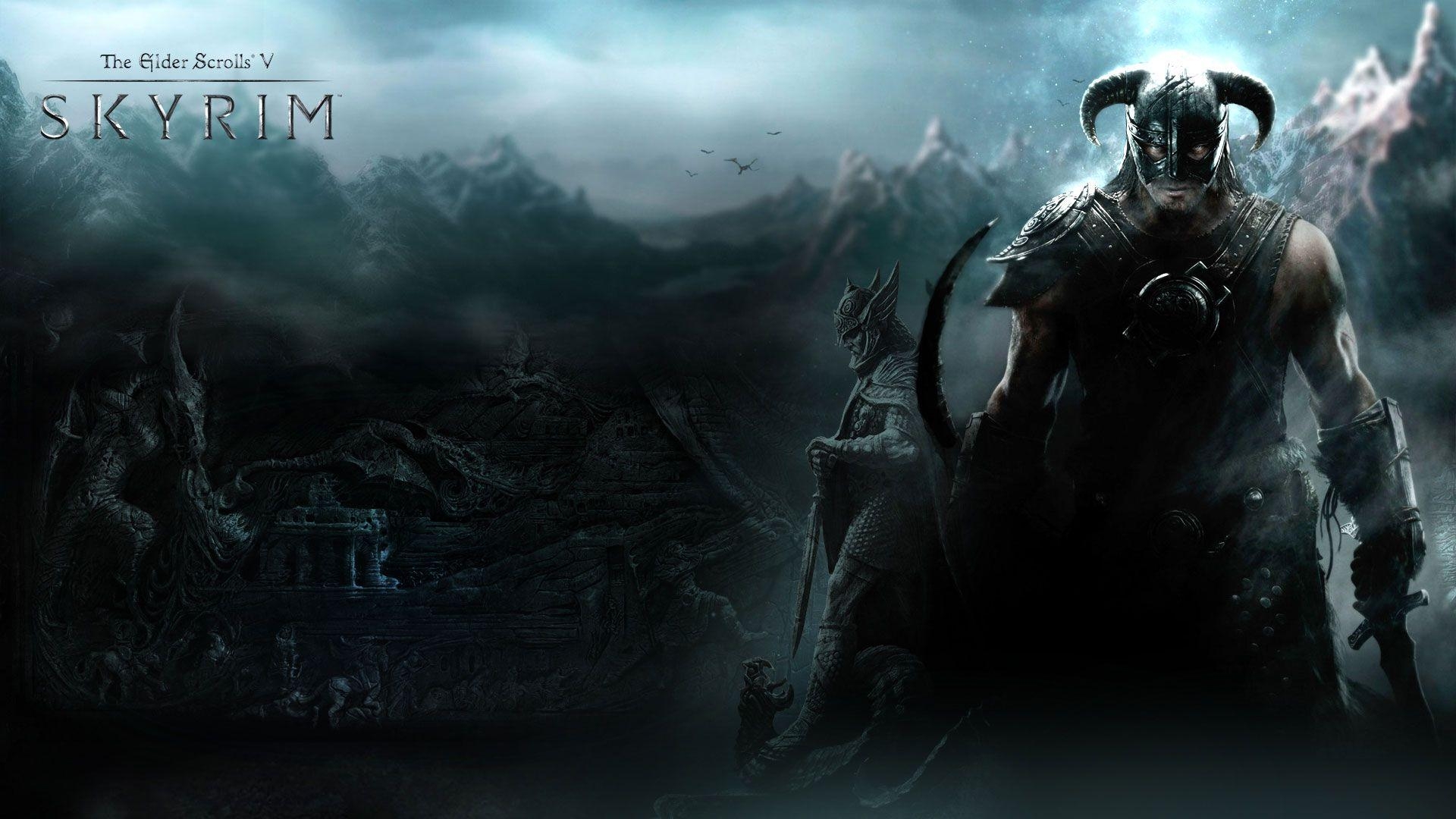 Skyrim, HD, Bild, PC, Hintergrund, 1920x1080 Full HD Desktop