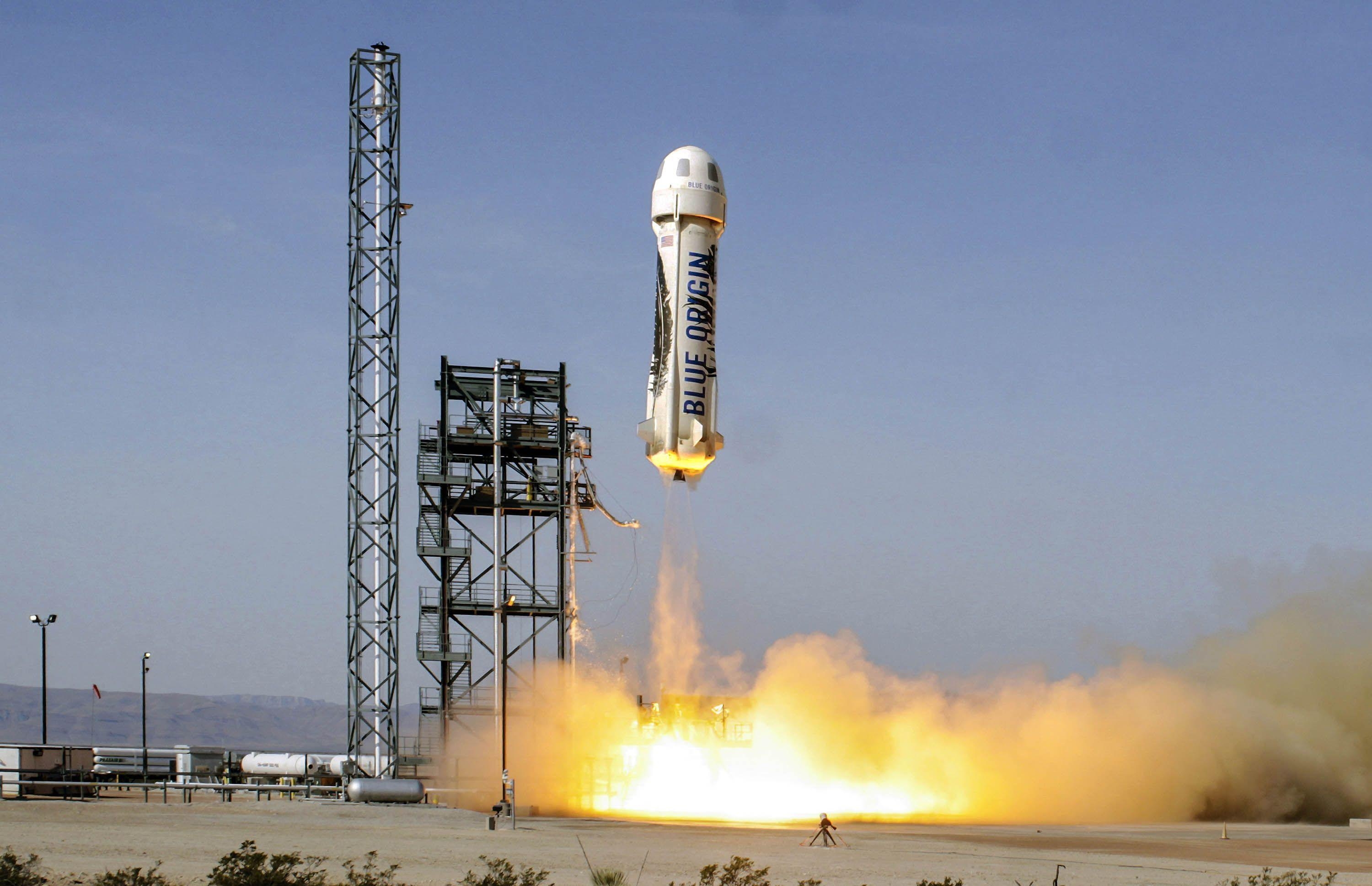 Blue Origin, Weltraumtechnik, Weltraummissionen, Großprojekte, Innovation, 3000x1940 HD Desktop