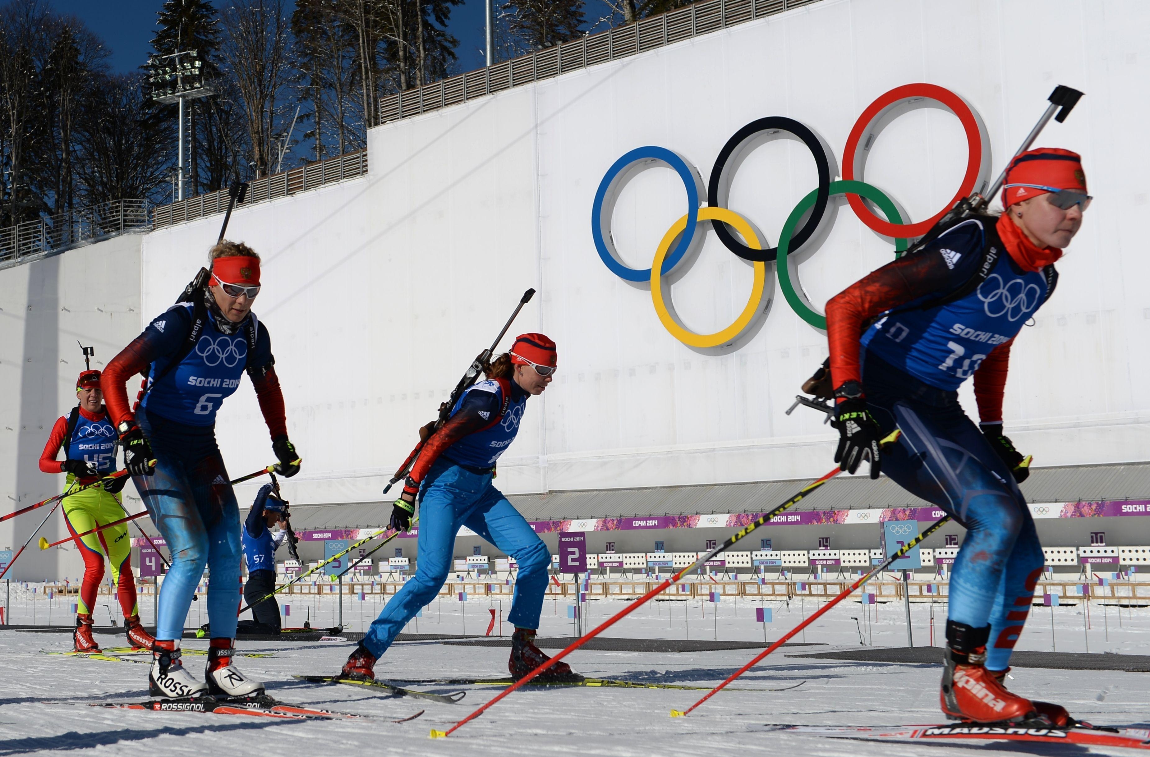 Biathlon, Olympische Spiele, Sotschi, Wettkampf, Sport, 3700x2440 4K Desktop