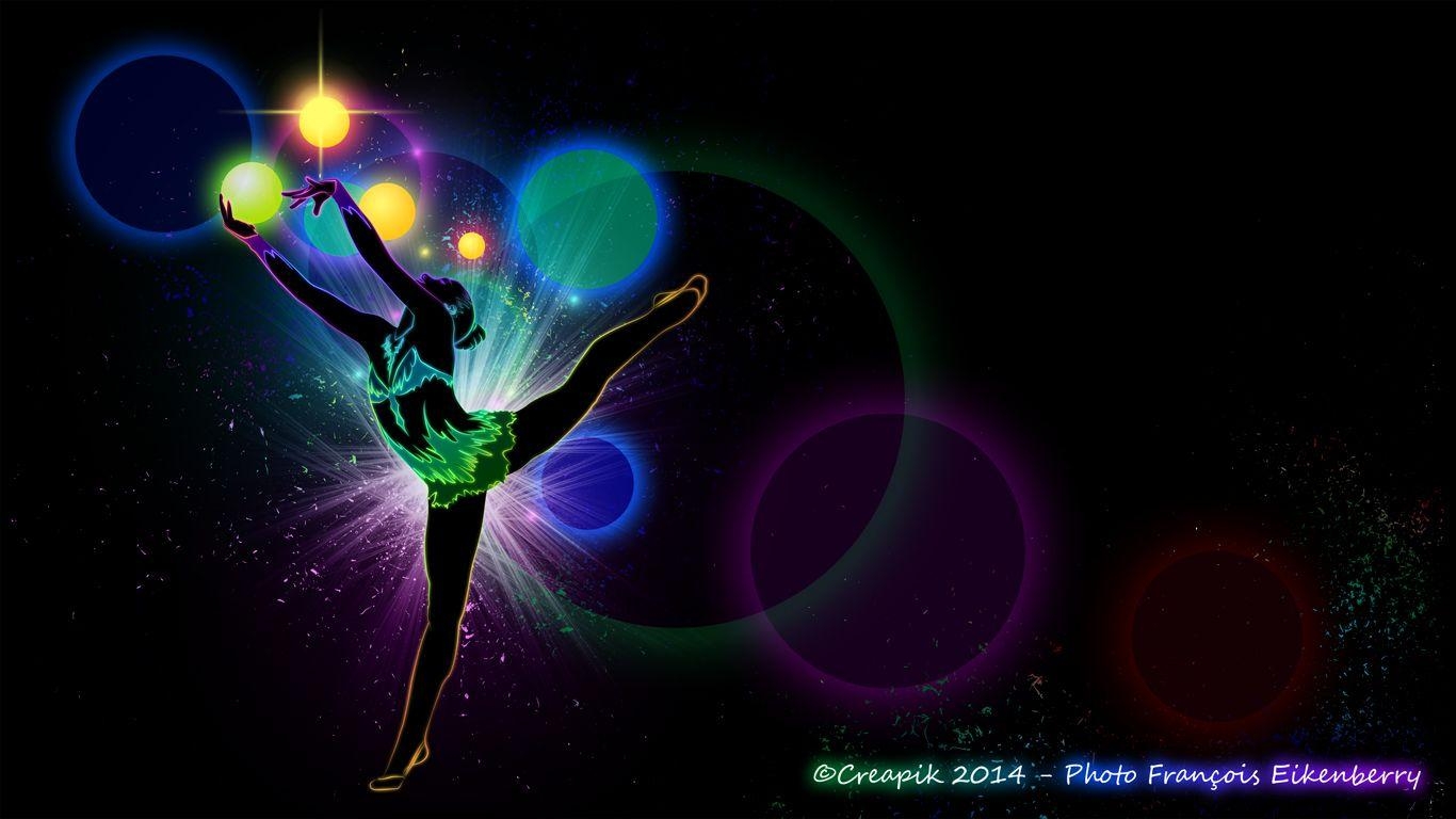 Rhythmische Gymnastik, Kostenlos, Herunterladen, Ansicht, Sport, 1370x770 HD Desktop