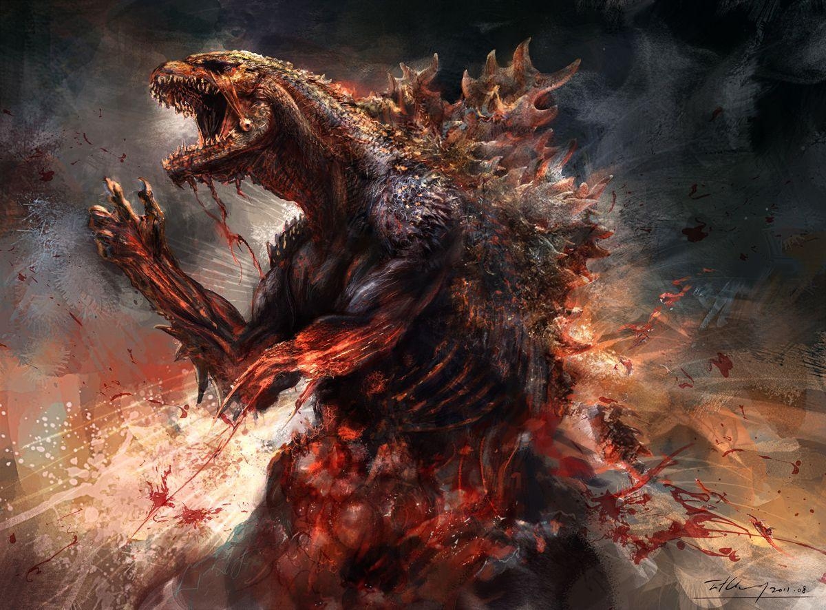 Godzilla, Wallpaper, Monster, Hintergrund, Bild, 1200x890 HD Desktop