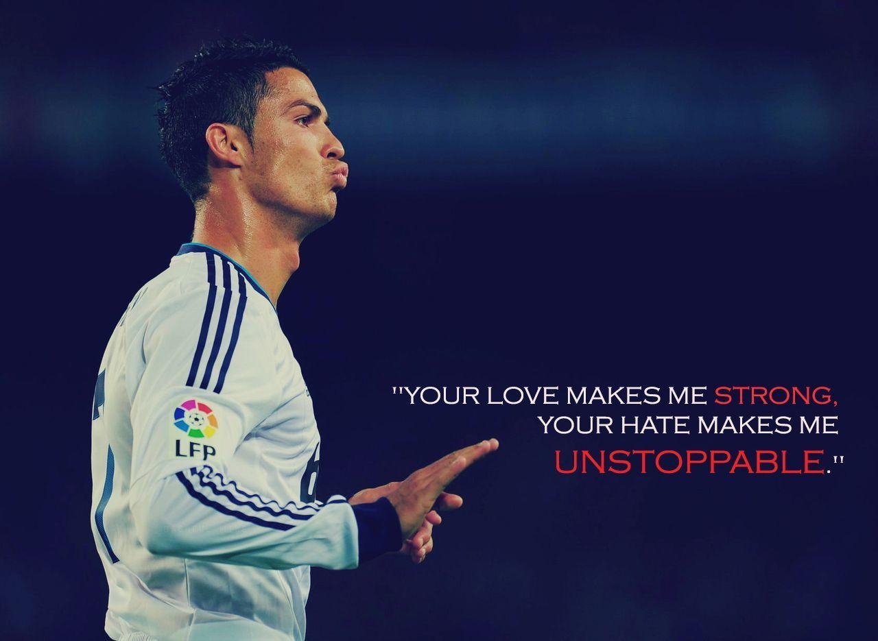 Ronaldo Zitat, Cristiano, Fußball, Liebe, CR7, 1280x940 HD Desktop