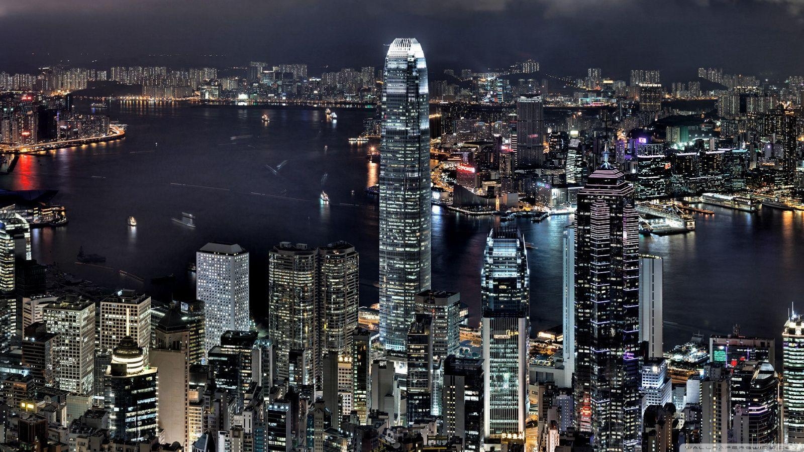 Hongkong China, 4K, HD, Hintergundbild, Reisen, 1600x900 HD Desktop