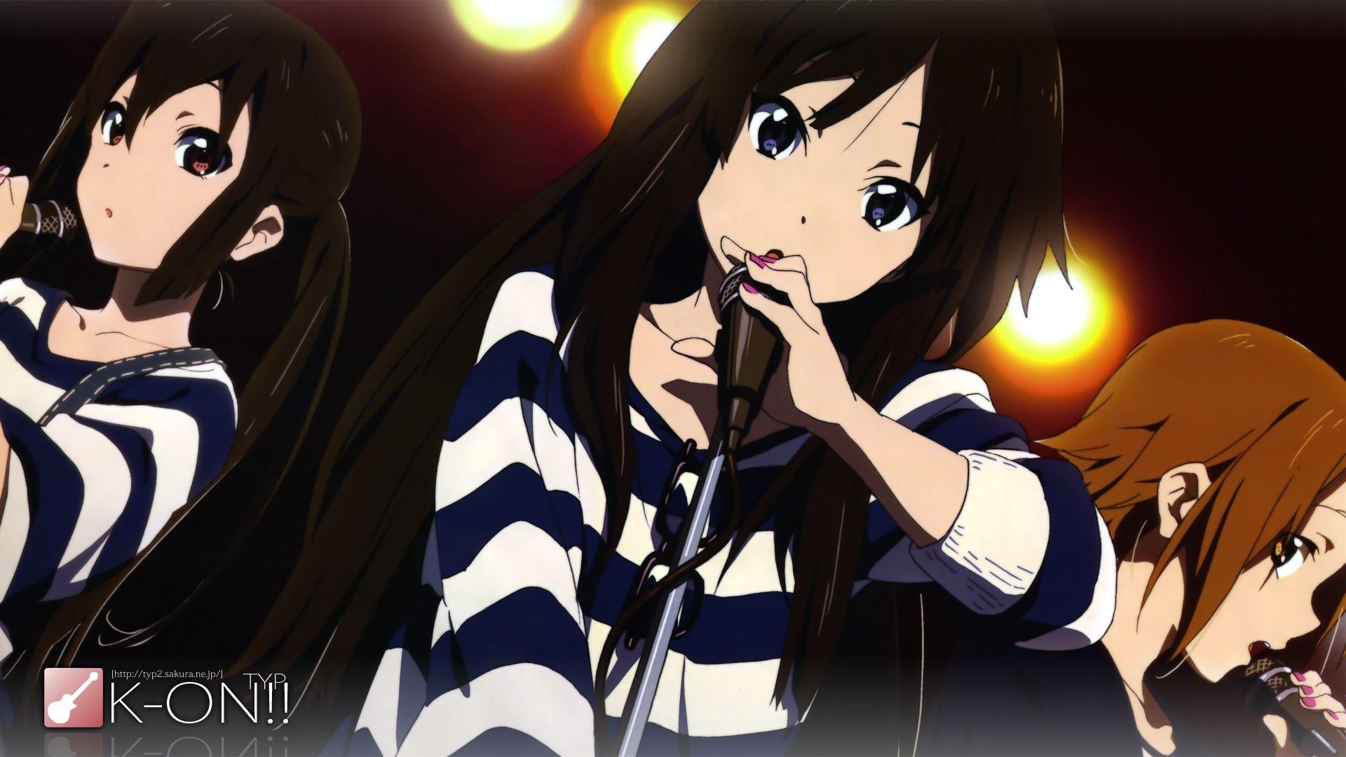 K-ON!, Akiyama Mio, Nakano Azusa, Ritsu, Konachan, 1920x1080 Full HD Desktop