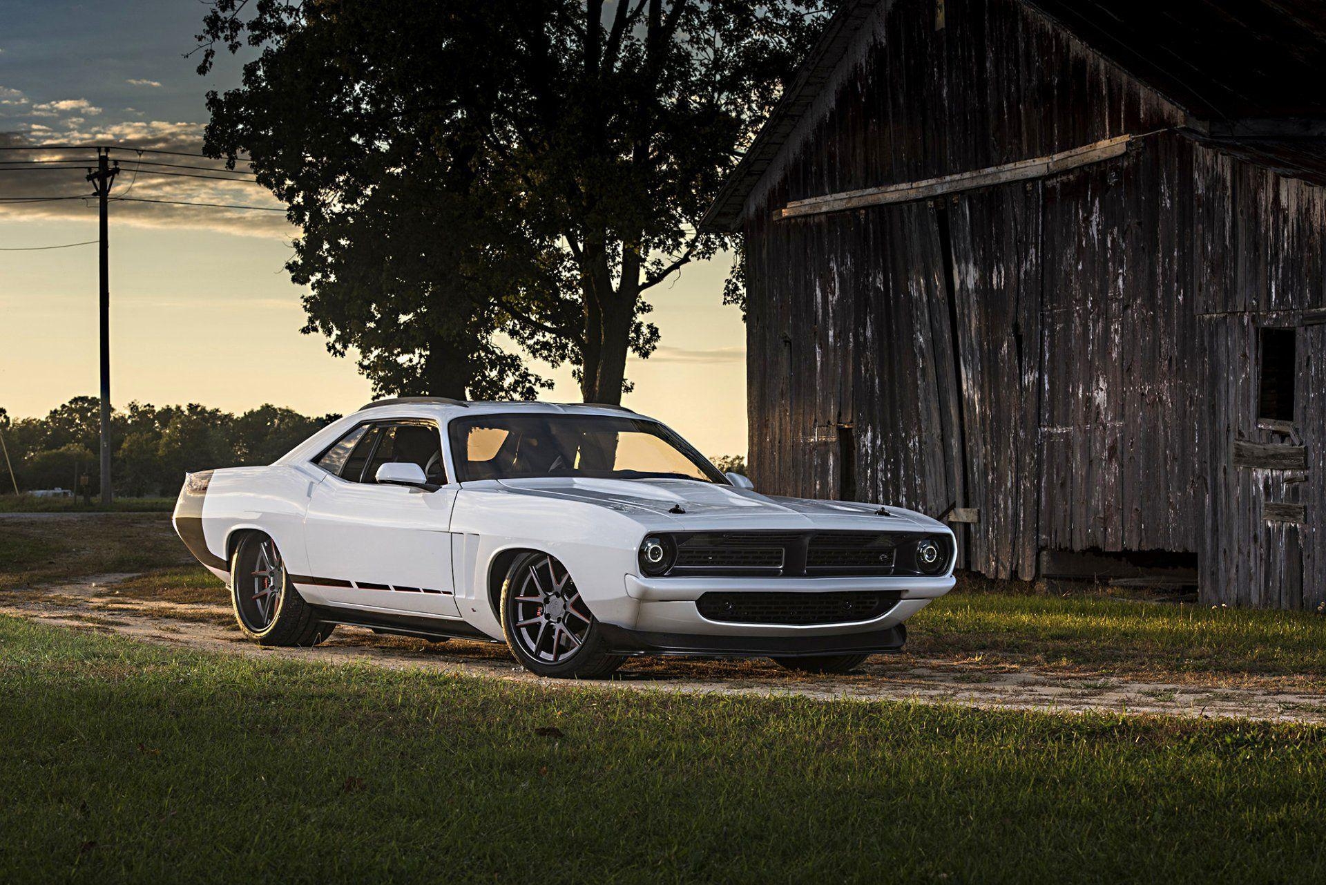 Plymouth Barracuda, Hot Rod, Muscle Car, Mopar, Pro Touring, 1920x1290 HD Desktop