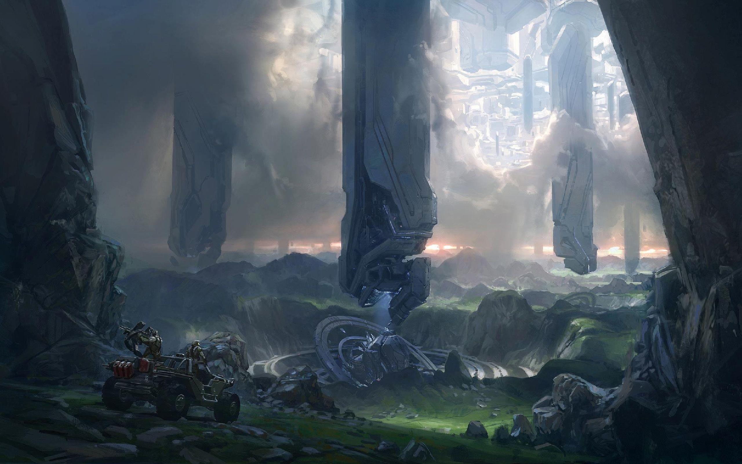 Halo 4, Gaming, Full HD, Hintergrundbild, Science Fiction, 2560x1600 HD Desktop