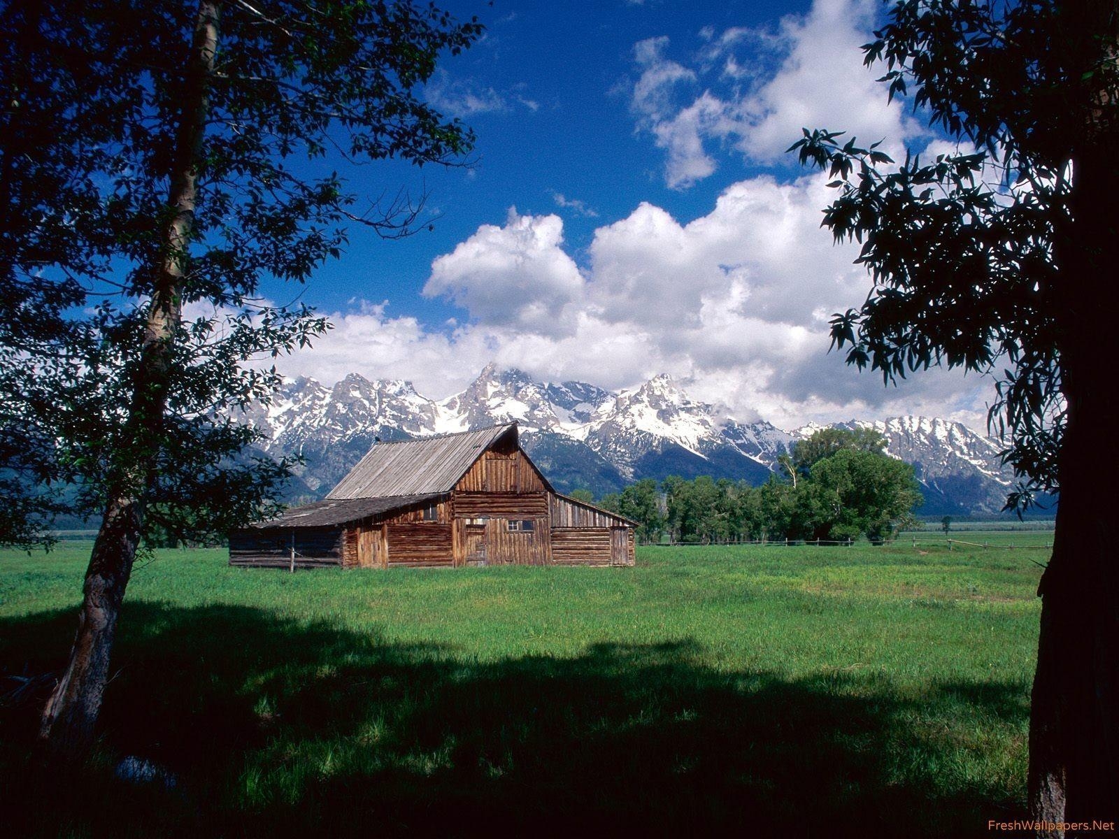 Wyoming, Ranch, Natur, Landschaft, Reisen, 1600x1200 HD Desktop