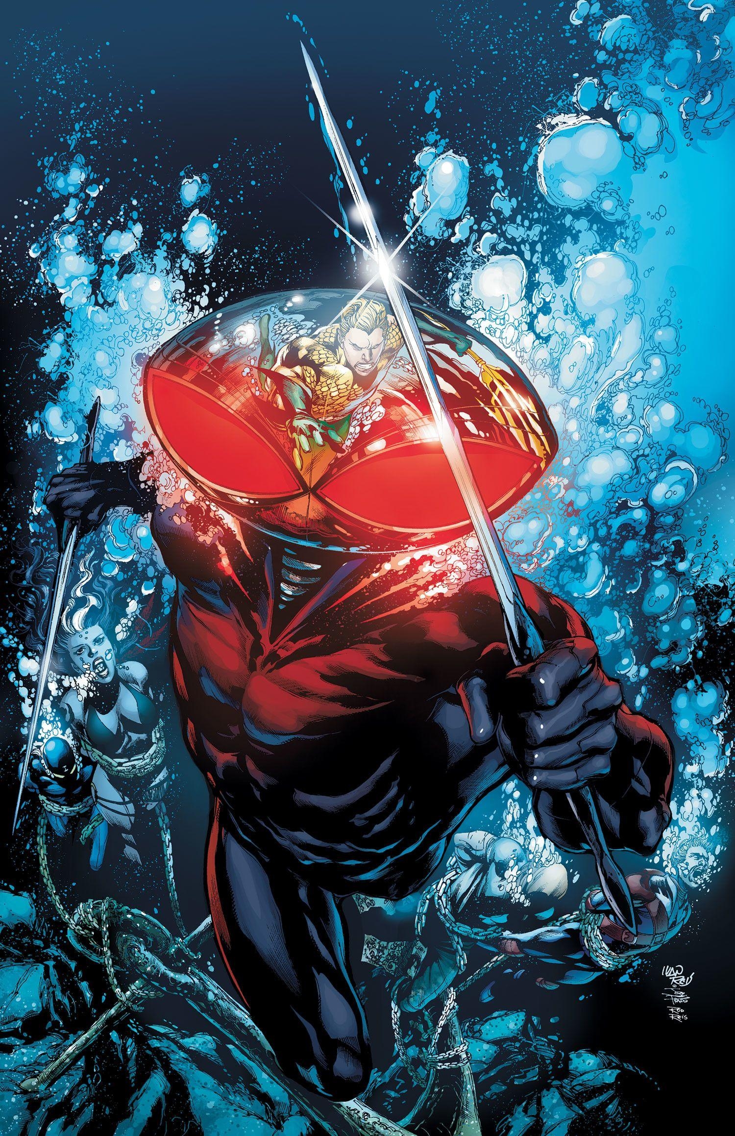 Neue 52, Aquaman, Hintergrund, DC, Comics, 1500x2320 HD Handy