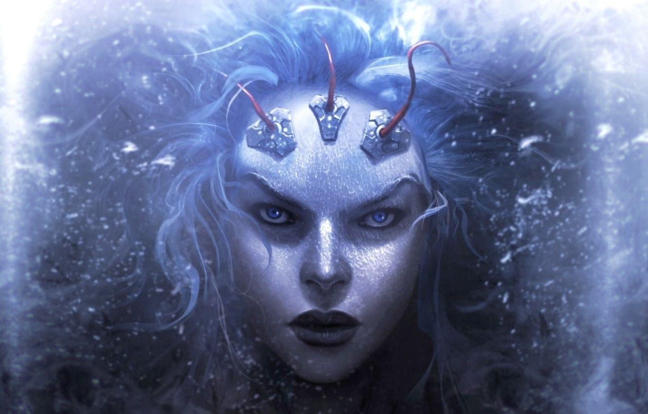 Killer Frost, Comics, DC, Wallpaper, Eiskönigin, 1340x850 HD Desktop