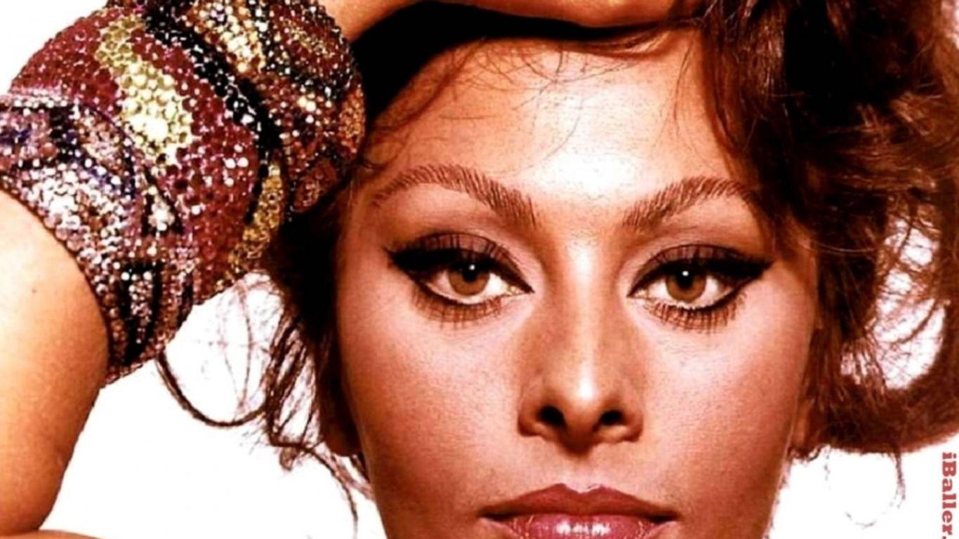 Sophia Loren, Bühne, Auftritt, Diva, Italienisch, 1370x770 HD Desktop