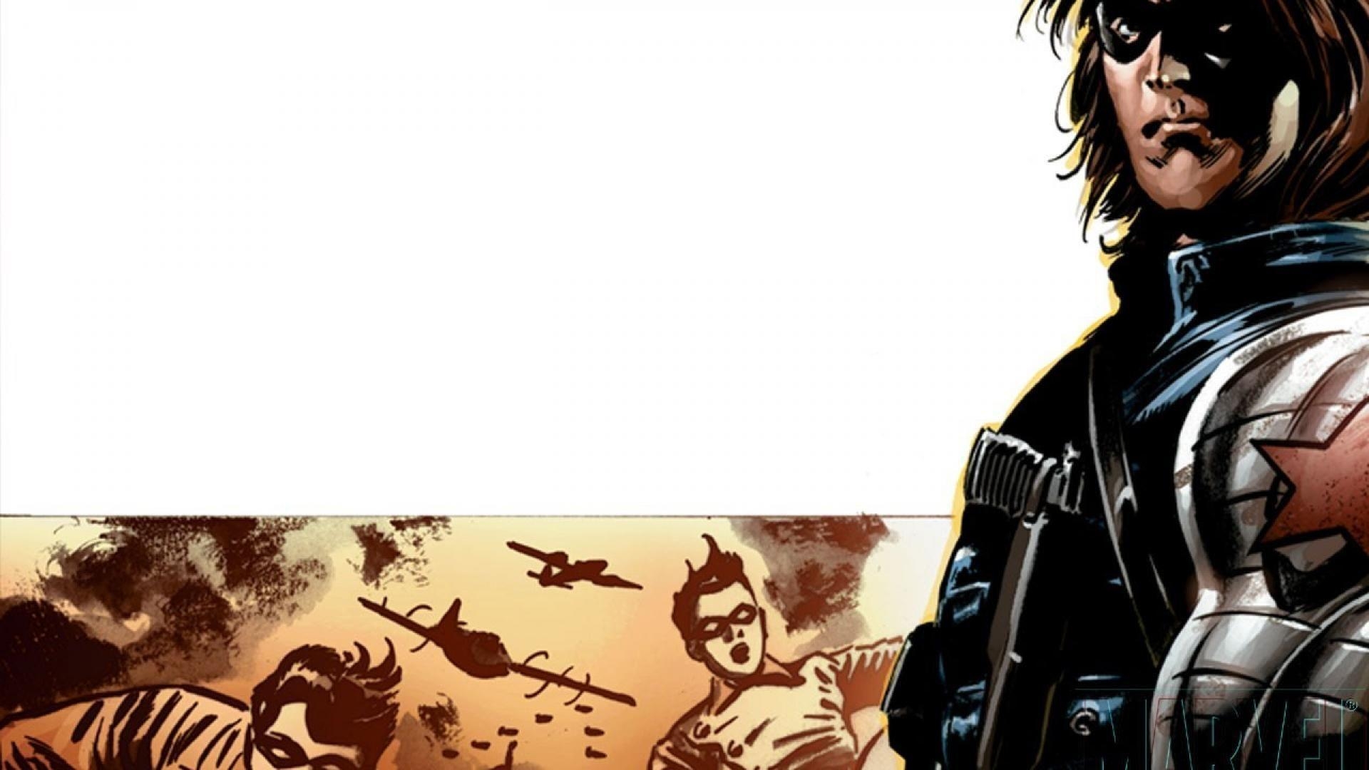 Comics, Captain America, Marvel, Winter Soldier, Abenteuer, 1920x1080 Full HD Desktop