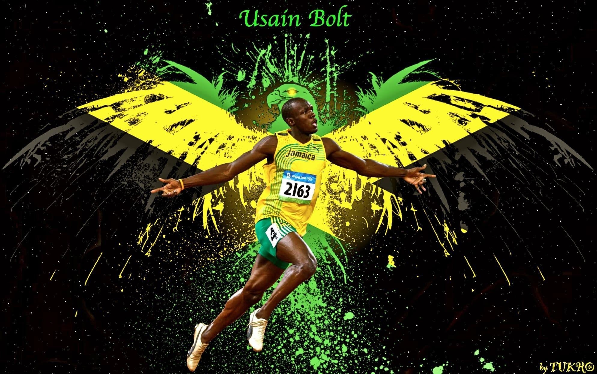 Usain Bolt, Leichtathletik, Weltrekord, Sprinten, Legende, 1990x1250 HD Desktop