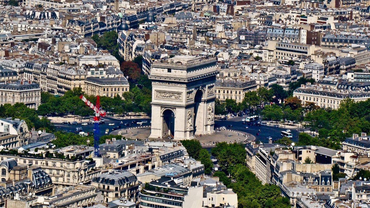 Arc de Triomphe, Stadtbilder, Paris, 1080p, Reisen, 1250x700 HD Desktop