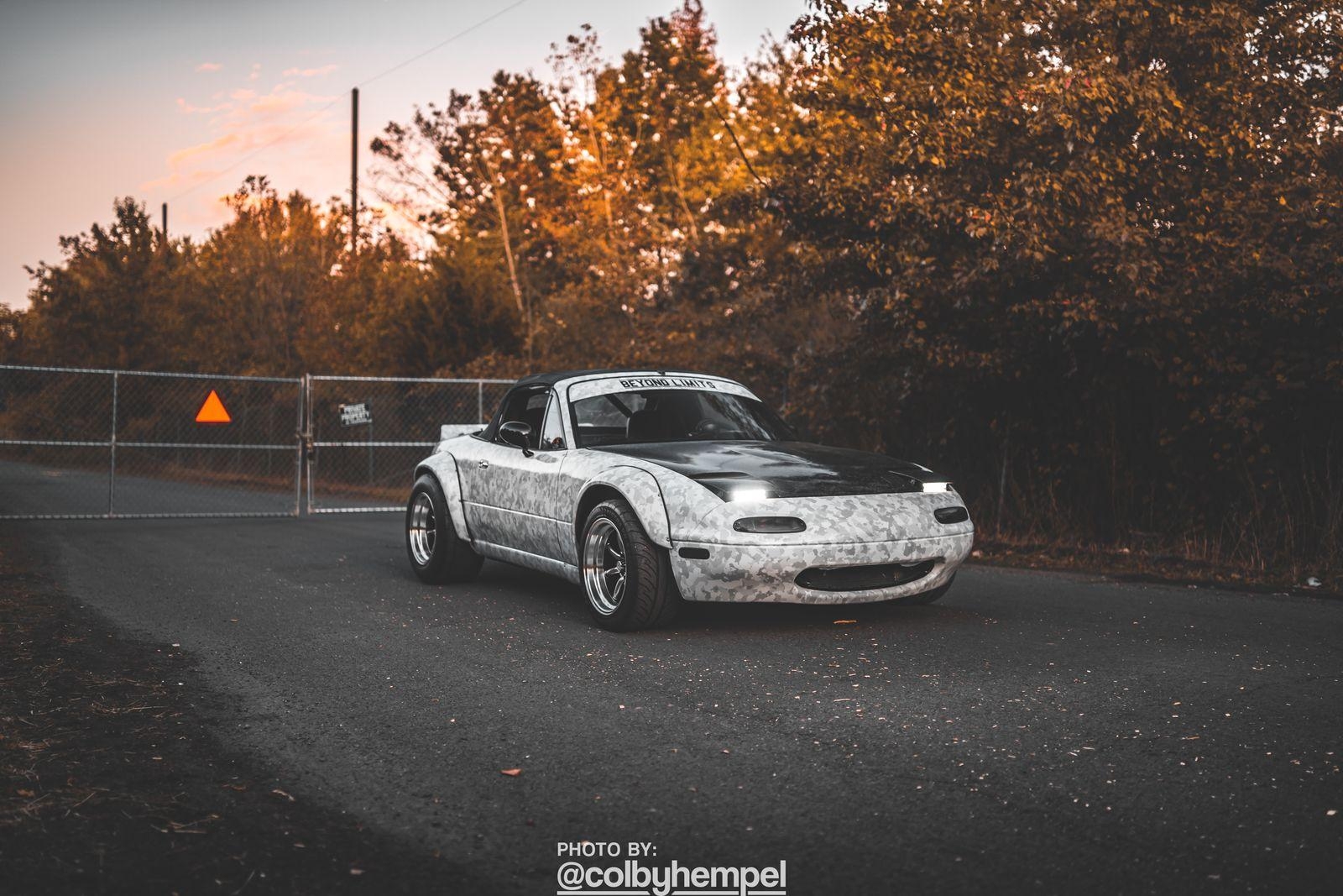 Winter Camo, Mazda Miata, MX5, LS1, Upgrades, 1600x1070 HD Desktop