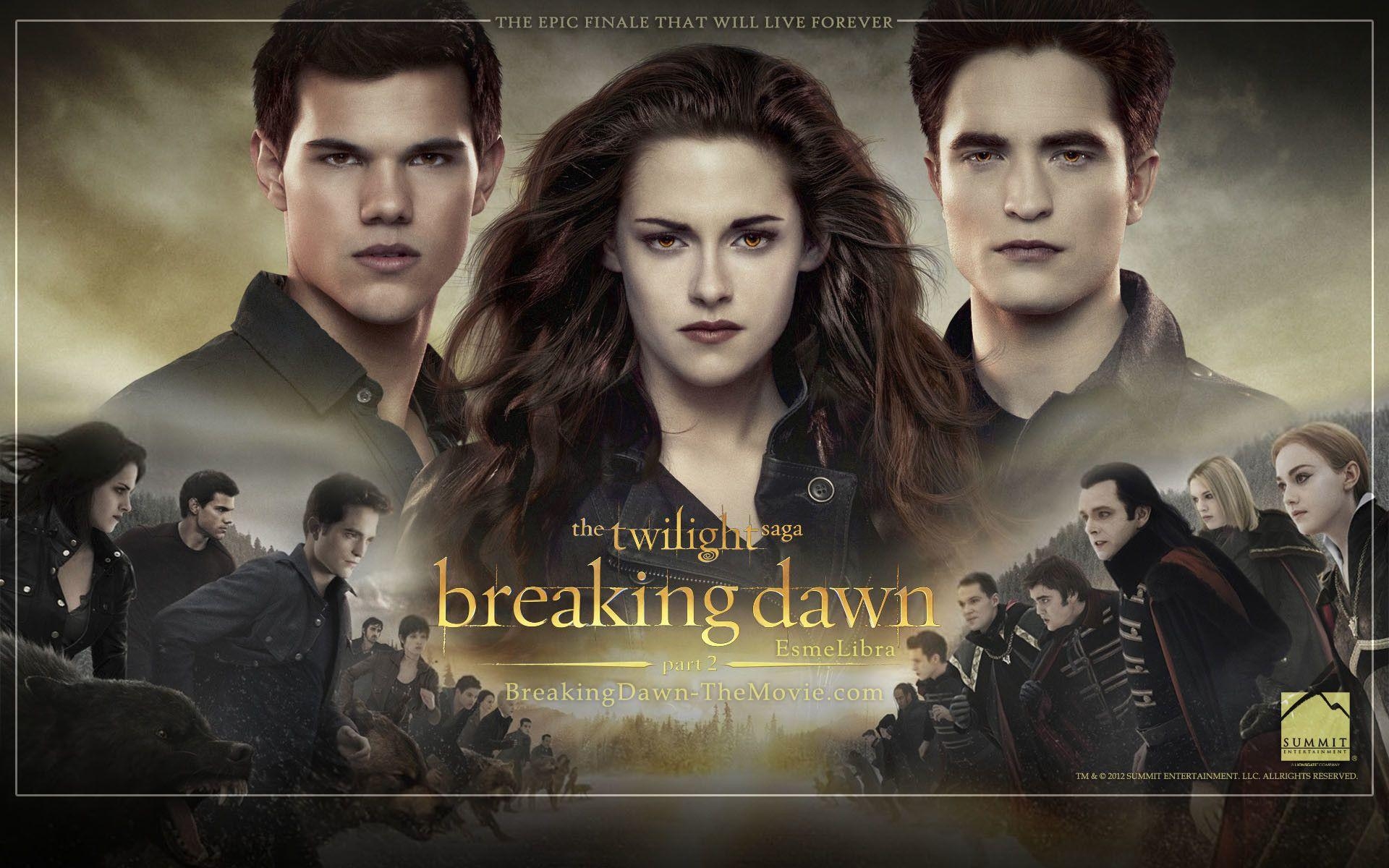 Twilight, Breaking Dawn, Vampir, Finale, Film, 1920x1200 HD Desktop