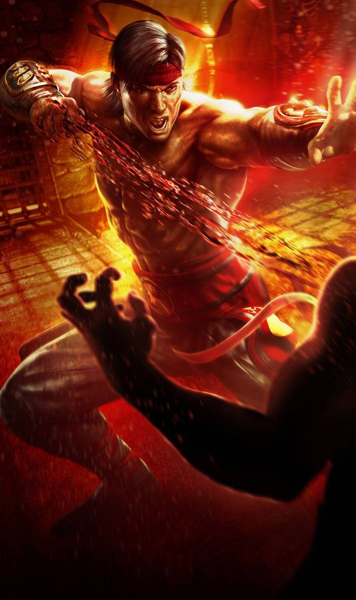 Liu Kang, Hintergrund, Mortal Kombat, Kämpfer, Charakter, 720x1200 HD Handy