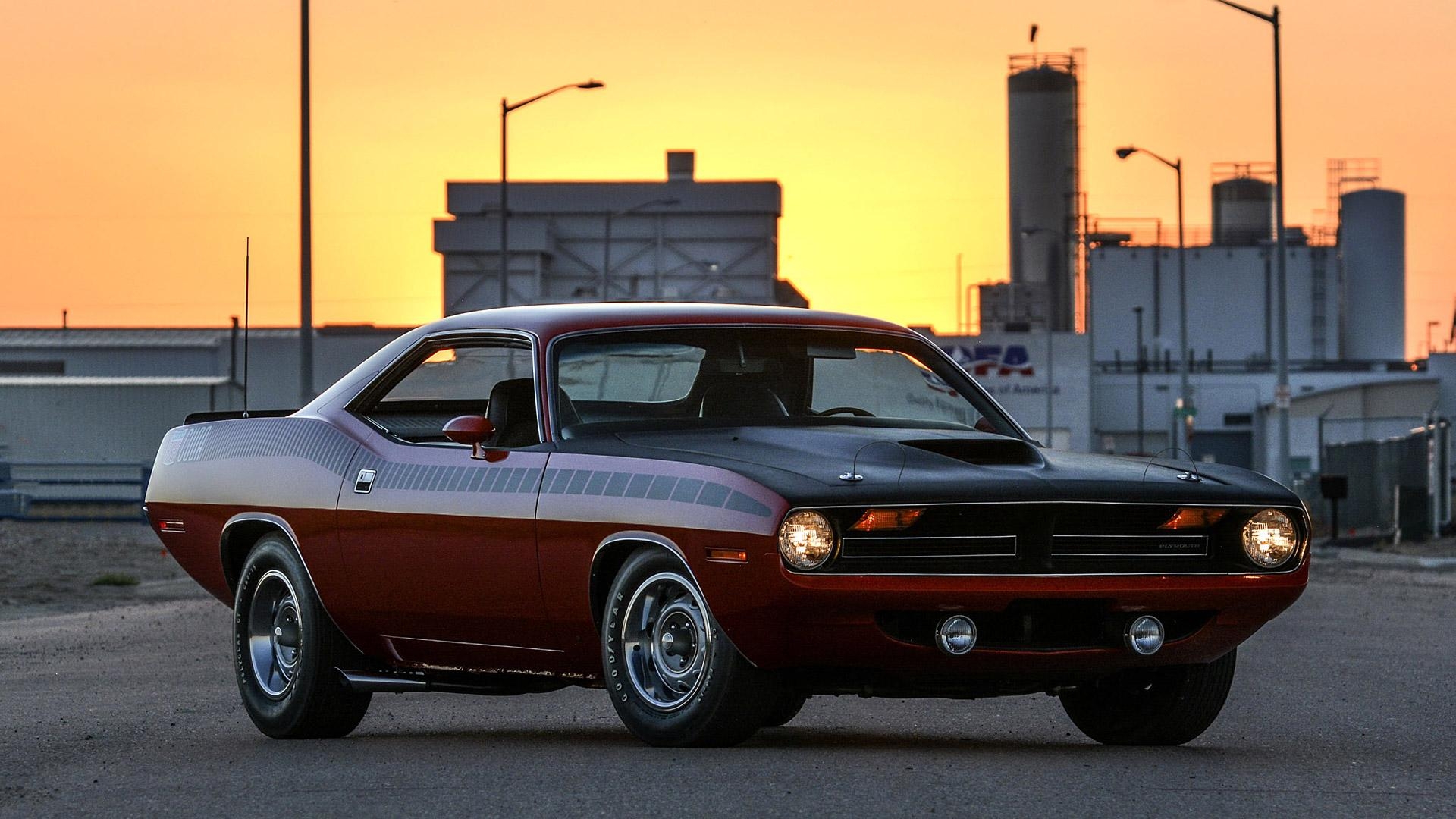 Plymouth Cuda 1970, HD Bild, Klassiker, 1920x1080 Full HD Desktop