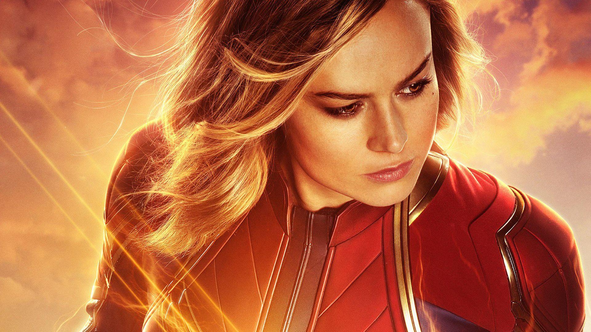 Captain Marvel 4K, Brie Larson, 2019 Film, Superhelden, Hochauflösend, 1930x1080 HD Desktop