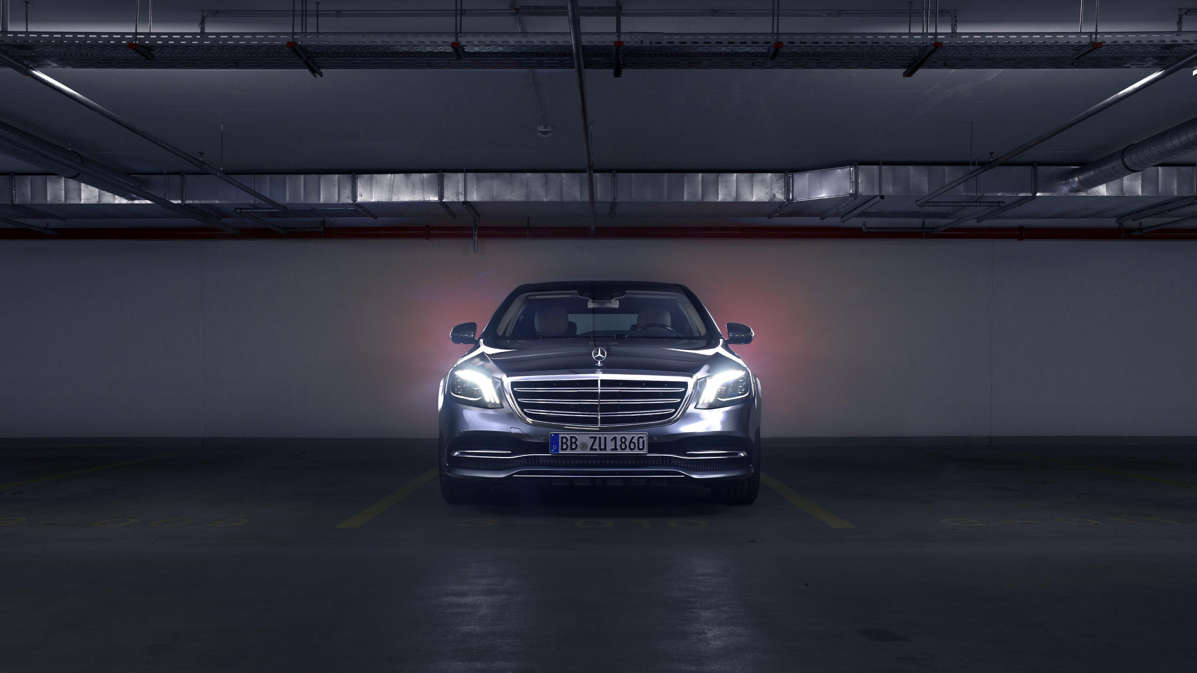 Mercedes S-Klasse, Wallpaper, MBSocialCar, Luxusauto, 3840x2160 4K Desktop