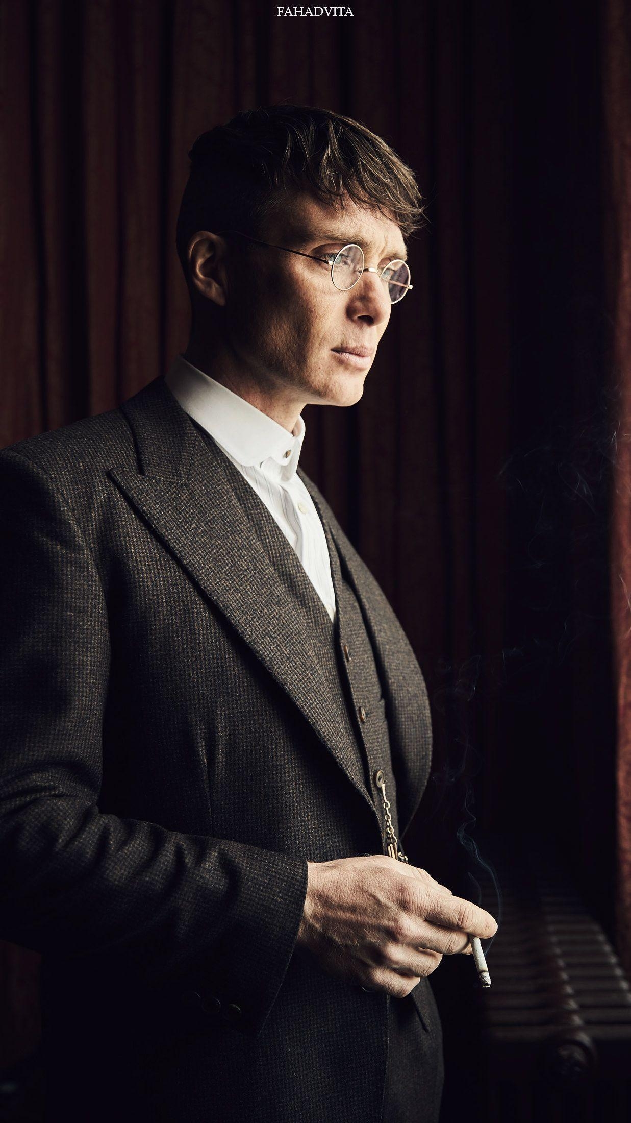 Cillian Murphy, Tommy Shelby, Peaky Blinders, Filmstar, Hintergrund, 1240x2200 HD Handy