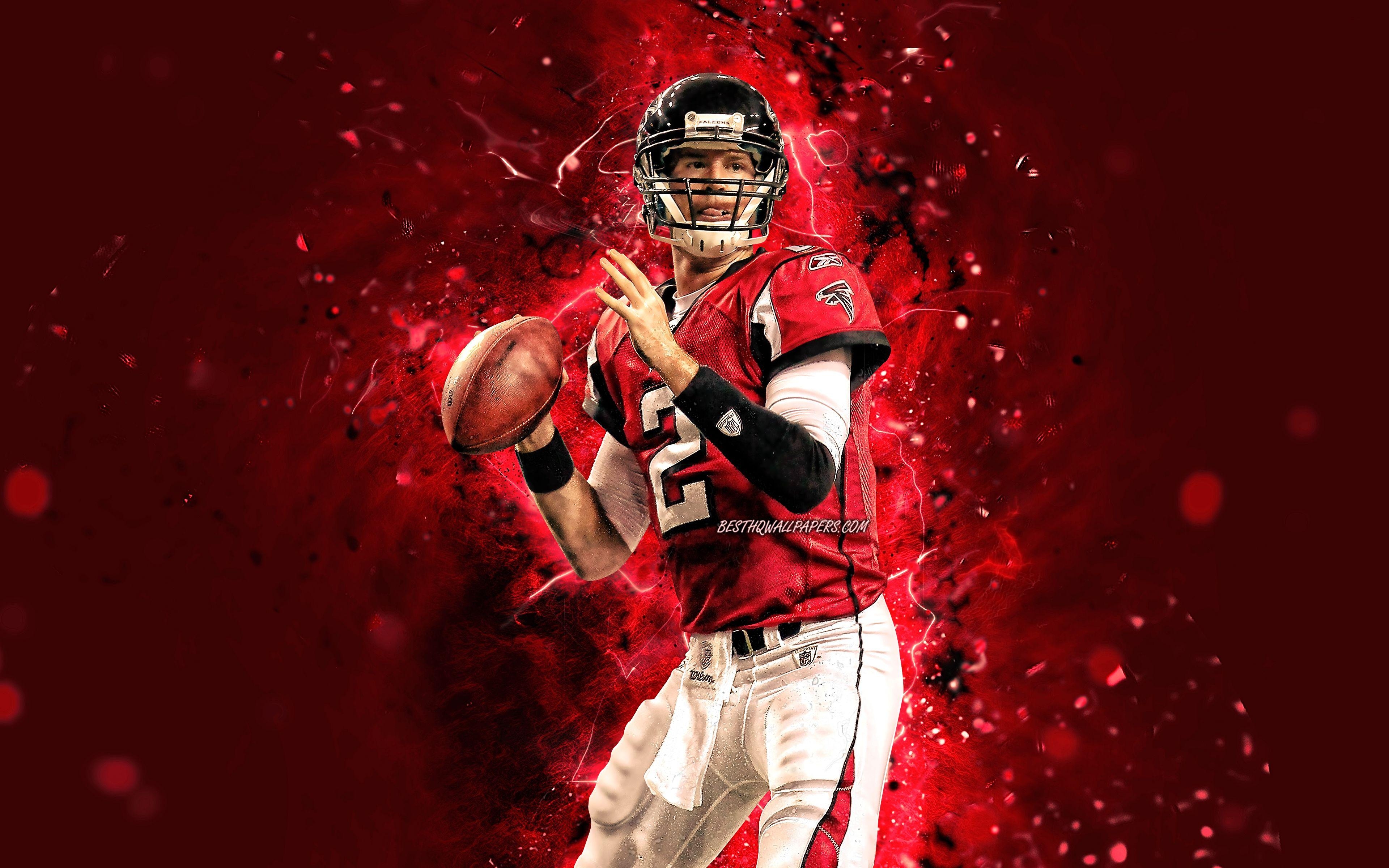 Matt Ryan, 4K, NFL, Atlanta Falcons, American Football, 3840x2400 4K Desktop