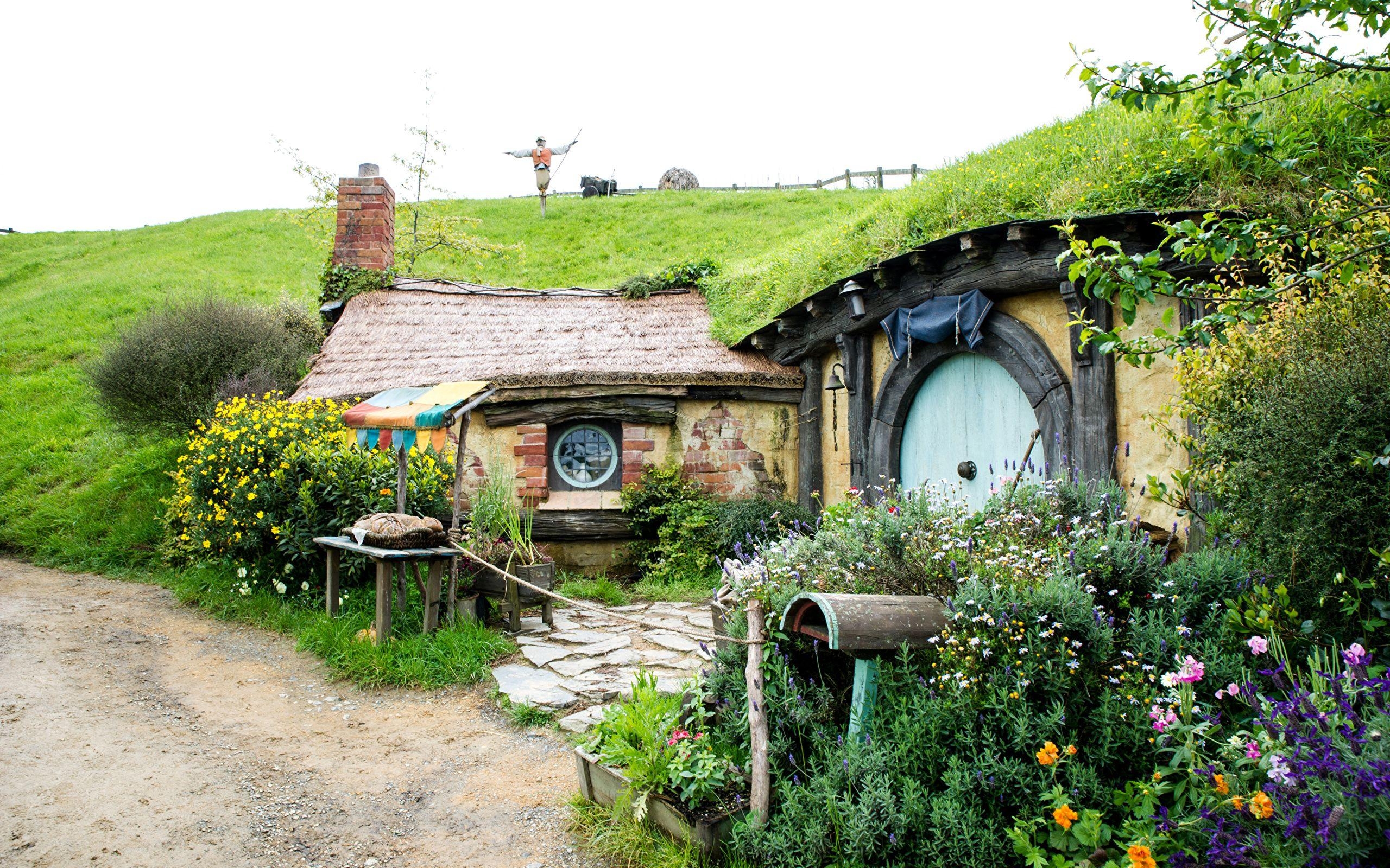 Hobbiton, Matamata, Park, Natur, Filme, 2560x1600 HD Desktop