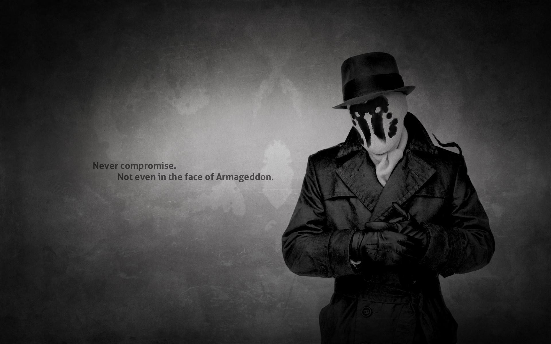 Watchmen Film, Zitate, Rorschach, Monochrom, Riegel, 1920x1200 HD Desktop