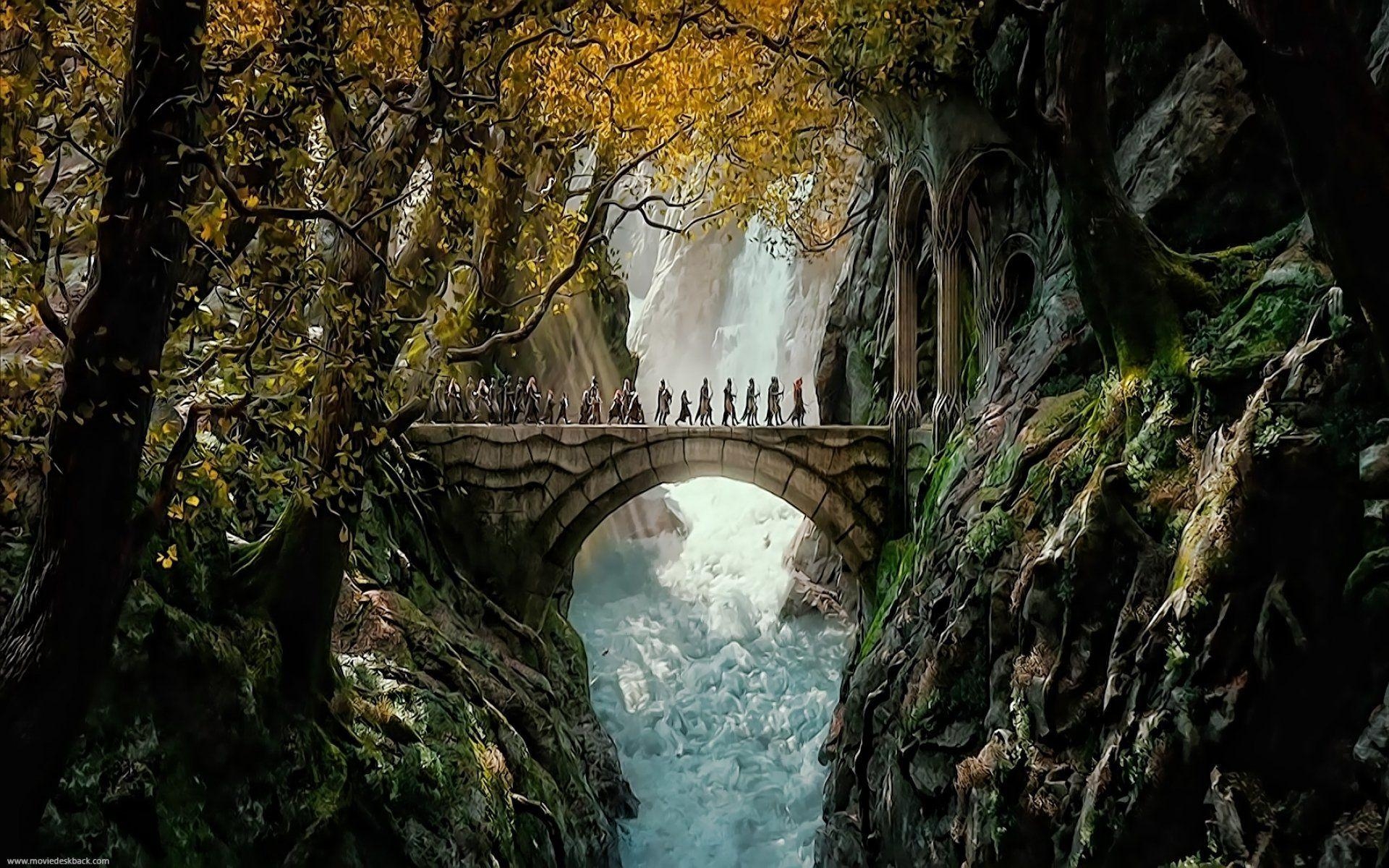 Herr der Ringe, Rivendell, Bild, Fandom, Fantasy, 1920x1200 HD Desktop