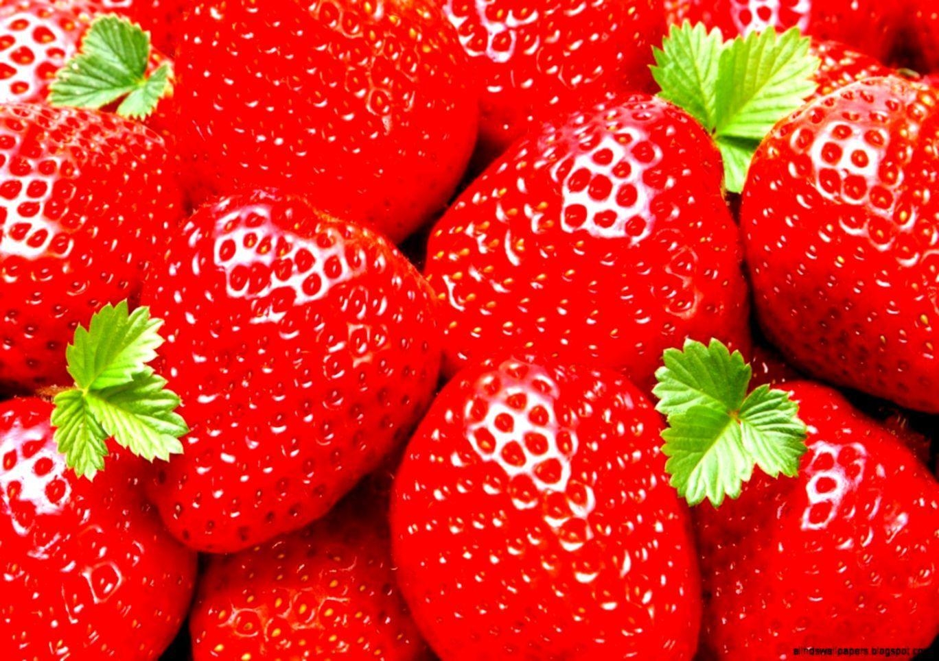 Erdbeeren, Download, bester Hintergrund, Bild, kostenlos, 1370x970 HD Desktop