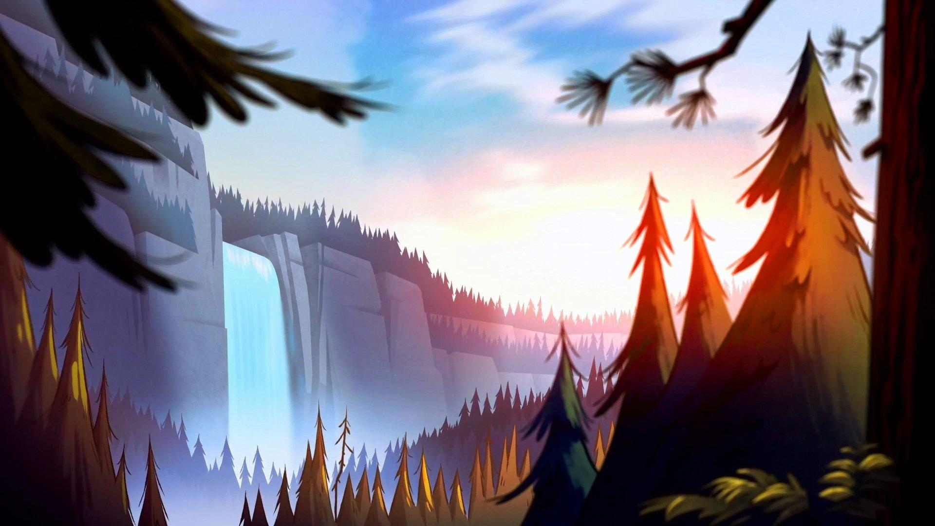 Gravity Falls, Zeichentrickserie, HD, Hintergrund, Disney, 1920x1080 Full HD Desktop