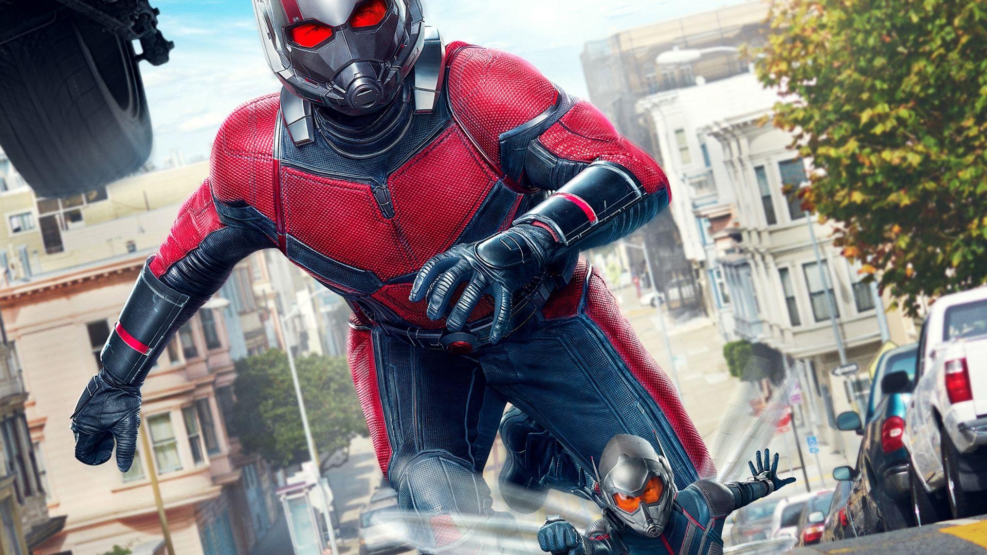 Ant-Man, Wasp, HD, Hintergrund, Marvel, 1920x1080 Full HD Desktop