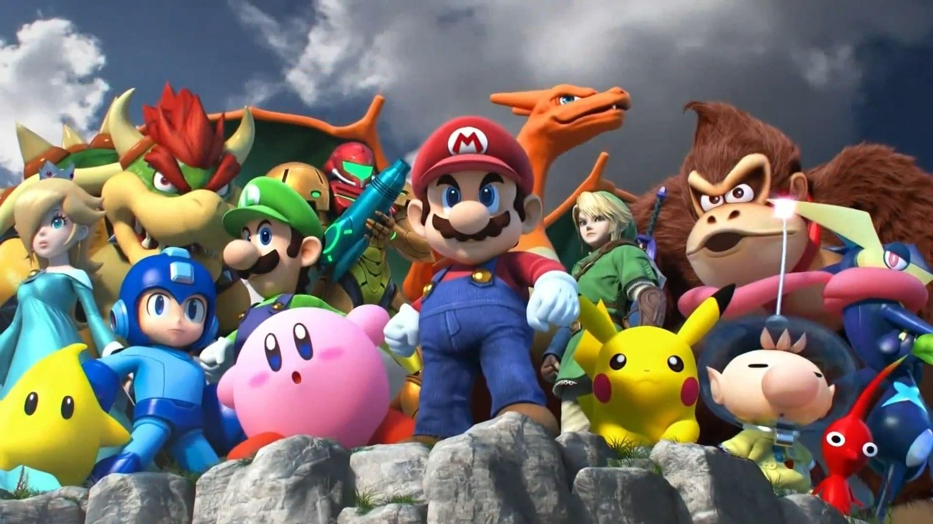 Super Smash Bros, Full HD, PC Spiele, 1920x1080 Full HD Desktop