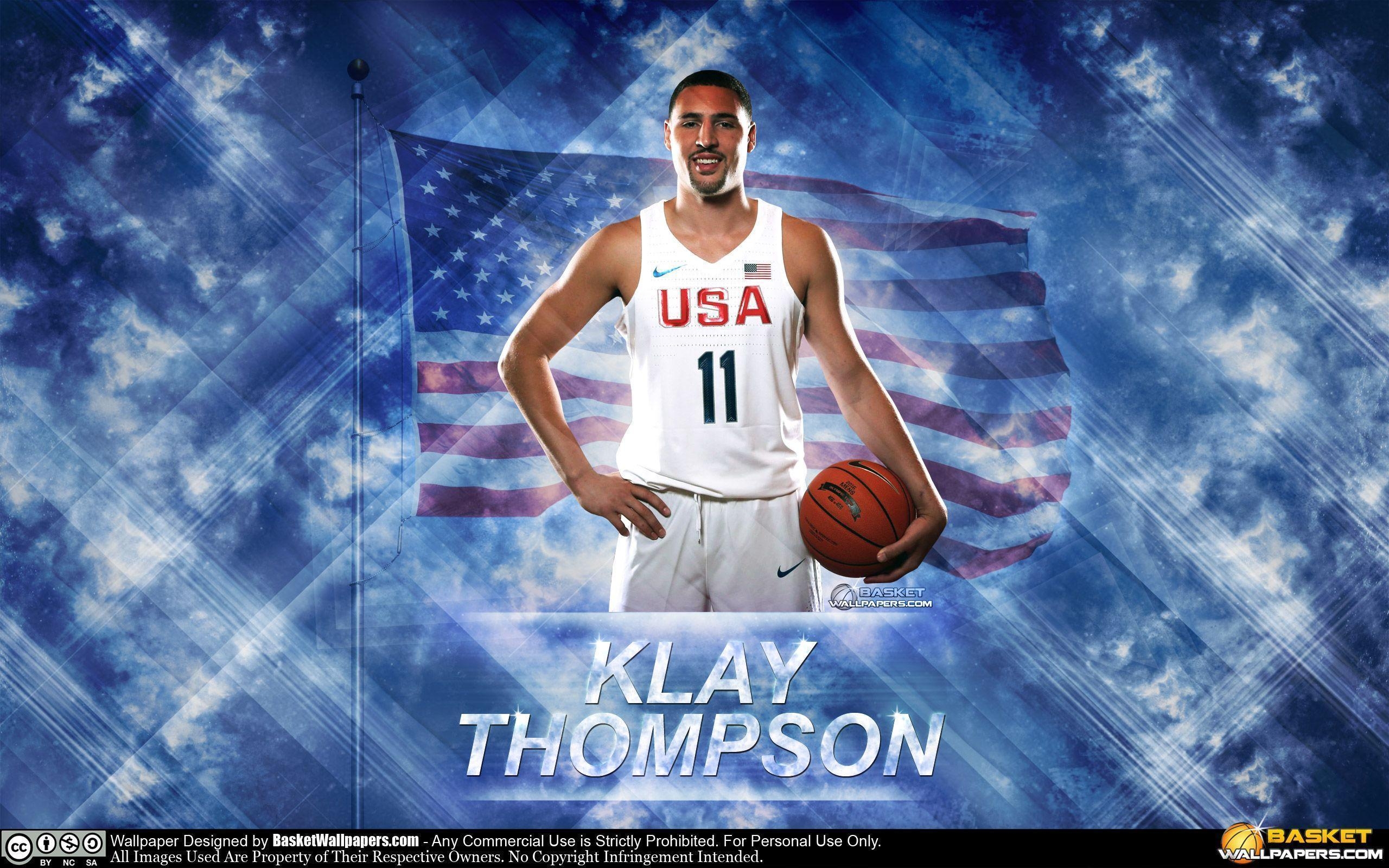 Klay Thompson, NBA, Hintergrund, Basketball, Sport, 2560x1600 HD Desktop