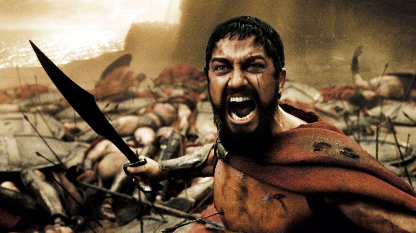 300 Spartans, Film, Krieger, Sparta, HD, 1370x770 HD Desktop