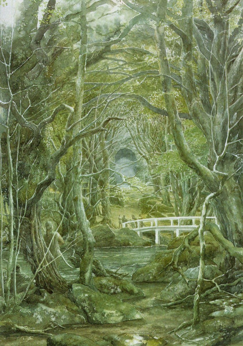 Waldlandreich, Mirkwood, Tolkien, Fantasy, Elben, 850x1200 HD Handy