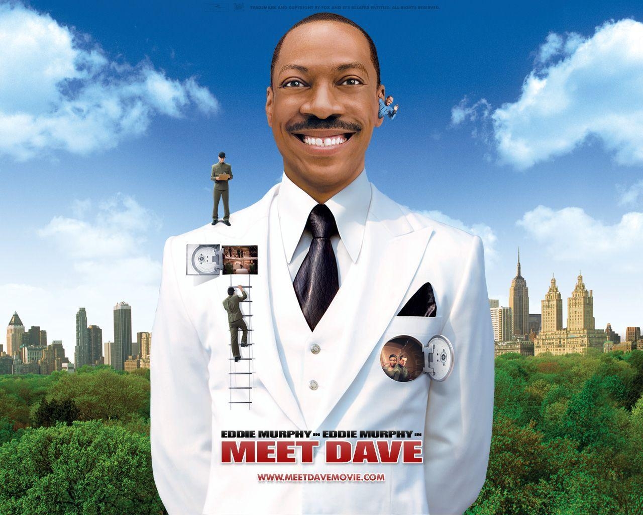 Eddie Murphy, Treffen Dave, Herzbube, Kinderfilm, DVD, 1280x1030 HD Desktop