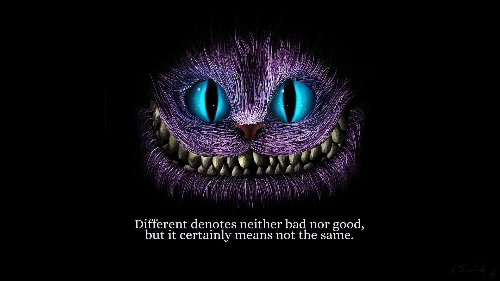 Cheshire Cat, HD, Cartoon, Grinsekatze, Bild, 1920x1080 Full HD Desktop