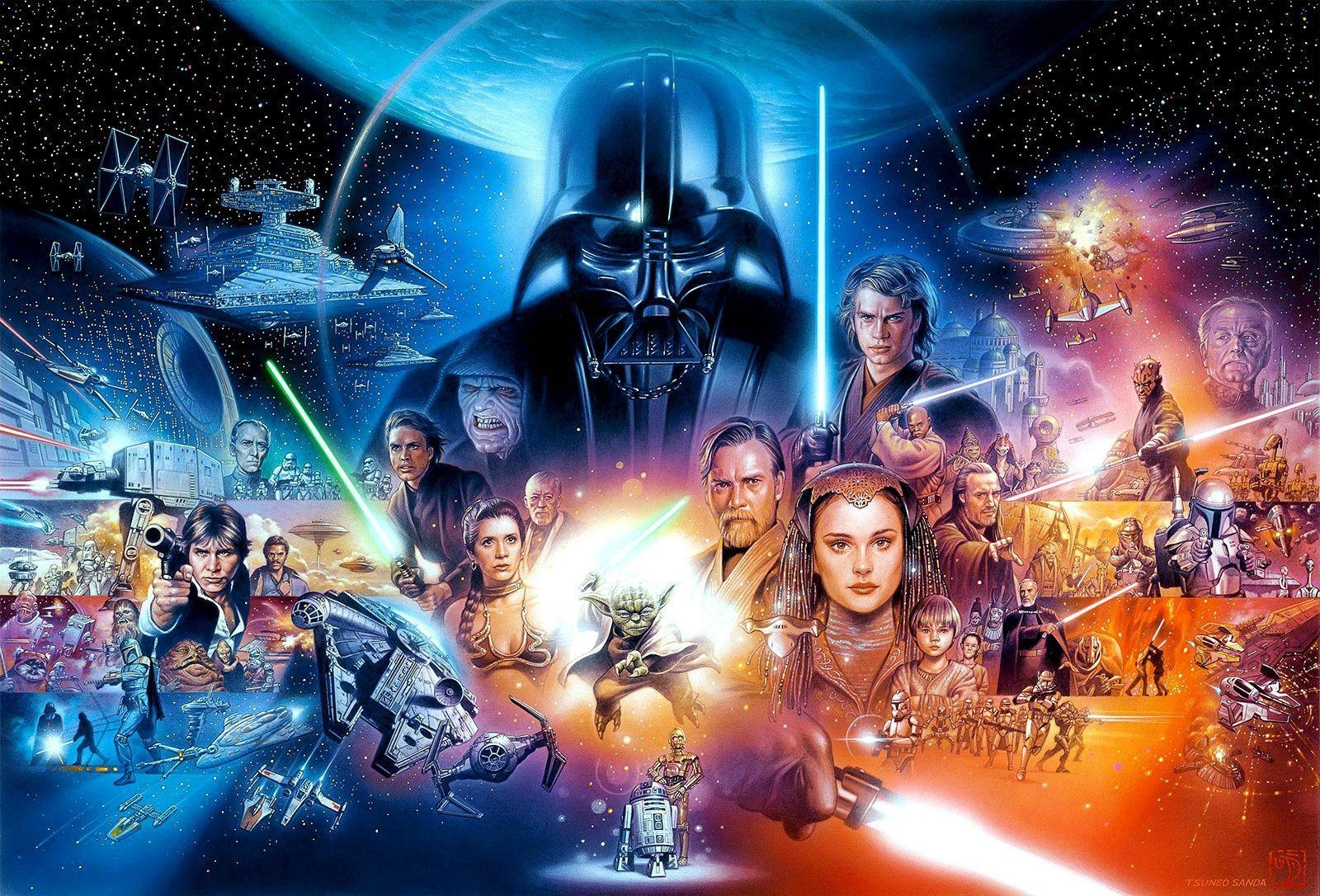 Star Wars, Bilder, Sammlung, Kino, Sci-Fi, 1600x1090 HD Desktop